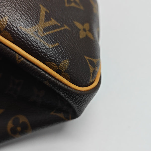 SPEEDY 30 Monogram Coated Canvas Brown