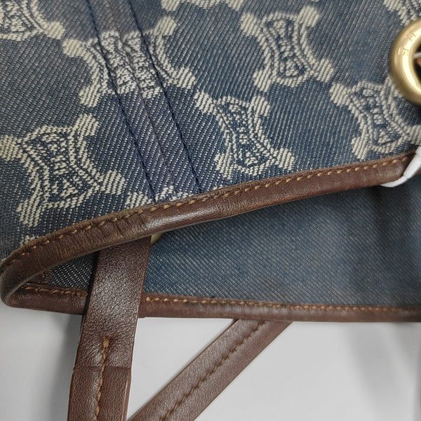 Fabric Tote Bag Blue