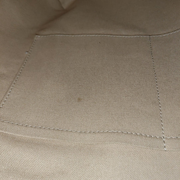 TOTALLY MM Damier Azur Coated Canvas White
