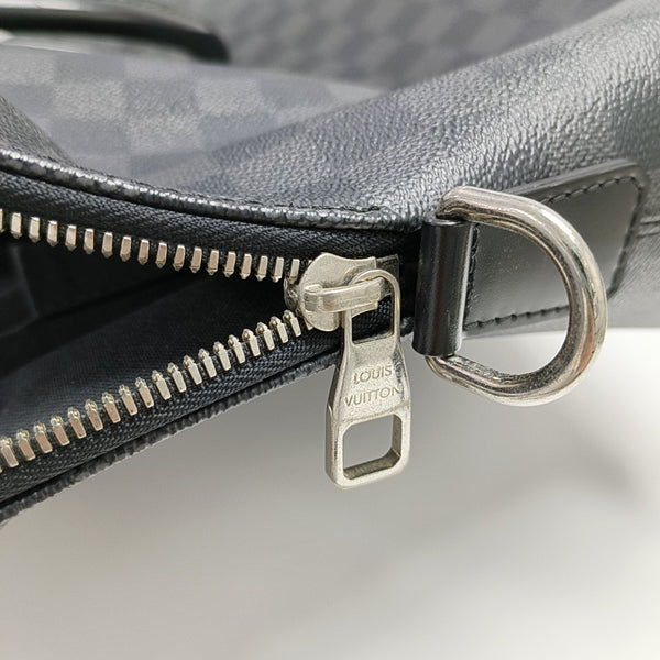 PORTE-DOCUMENTS Damier Graphite Coated Canvas Gray