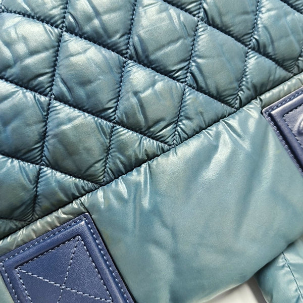 COCO COCOON Quilted Nylon Blue