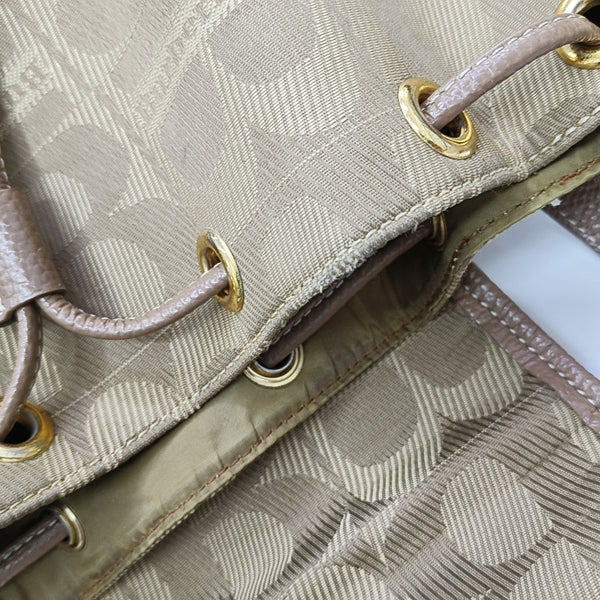 Canvas Backpack Brown