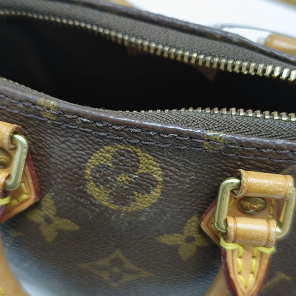 SPEEDY Nano Monogram lona revestida marrón
