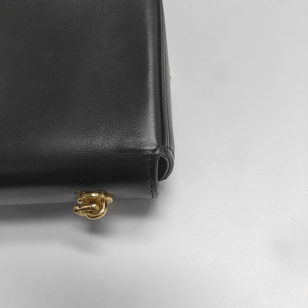 CLAUDE Calfskin Black