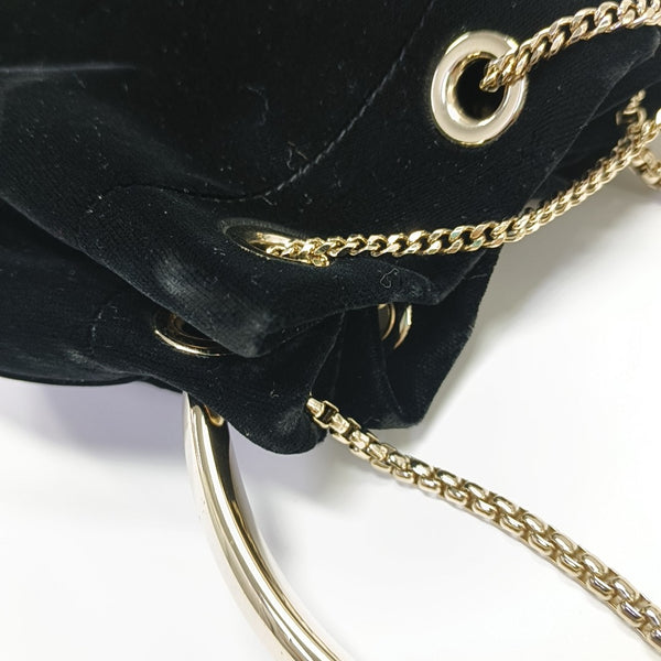 Suede Shoulder Bag Black