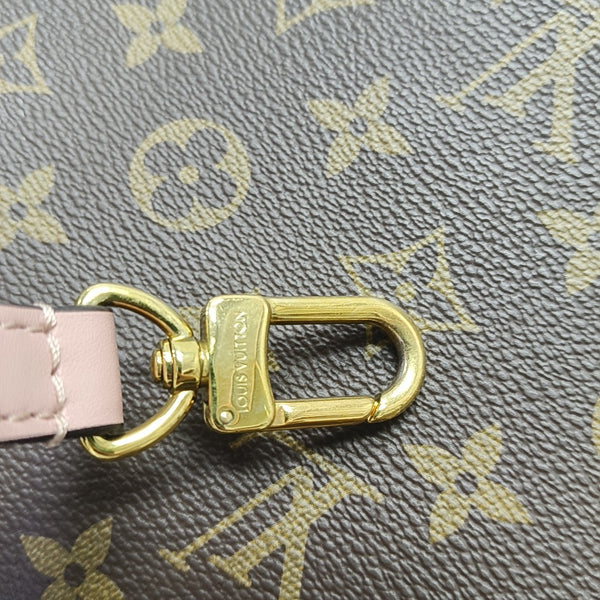 NÉONOÉ MM Monogram Coated Canvas Brown