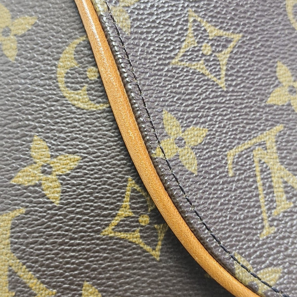 ELLIPSE Monogram Coated Canvas Brown