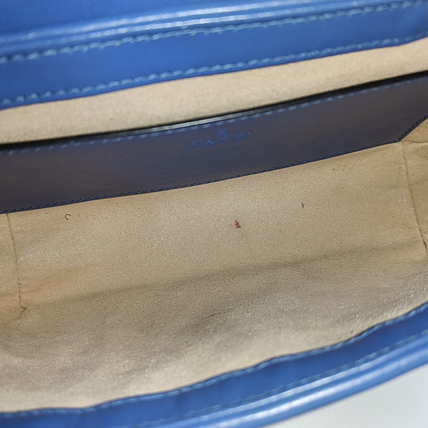 GG Marmont Small Quilted Calfskin Blue