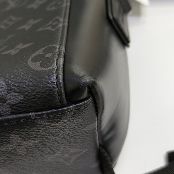VOYAGER PM Monogram Coated Canvas Black