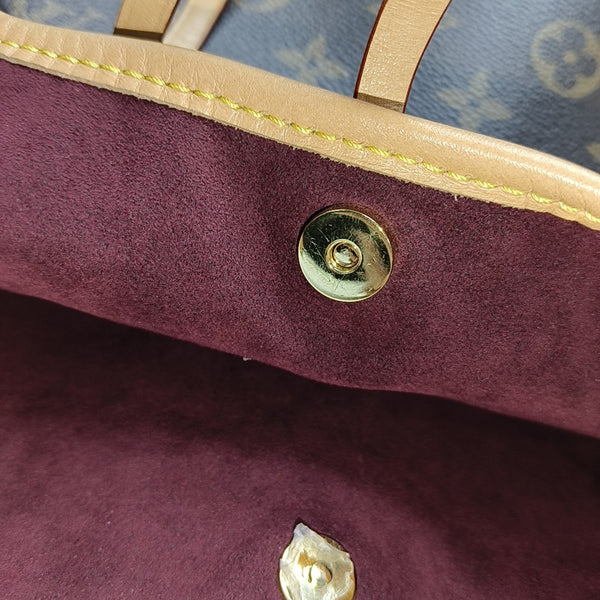 CARRYALL MM Monogram Coated Canvas Brown