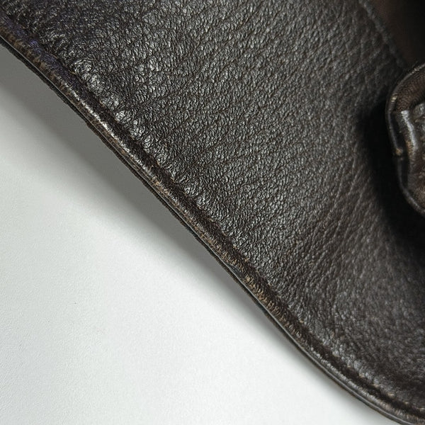 Monogram Canvas Tote Bag Brown