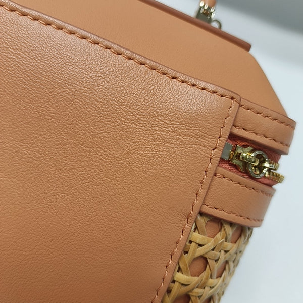 SERPENTI FOREVER Small Calfskin Yellow