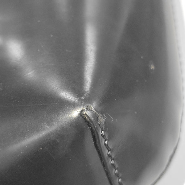 Leather Shoulder Bag Black