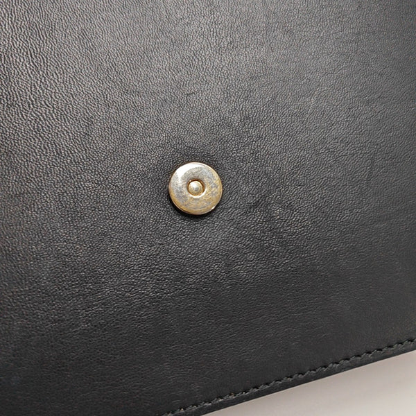 Calfskin Shoulder Bag Black
