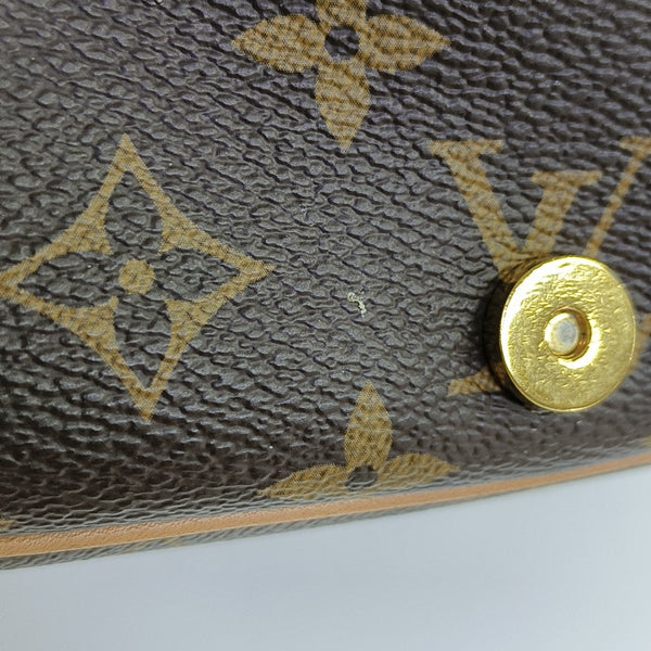 DIANE Monogram Coated Canvas Brown