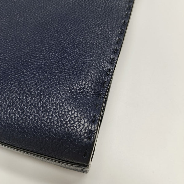 Peekaboo Calfskin Blue