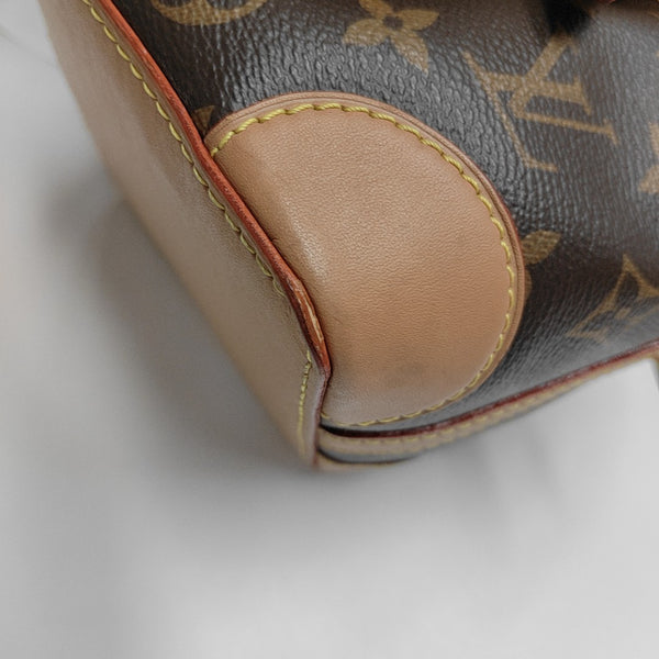 NOÉ Mini Monogram Coated Canvas Brown