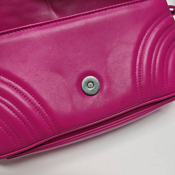 GG Marmont Medium Quilted Calfskin Red