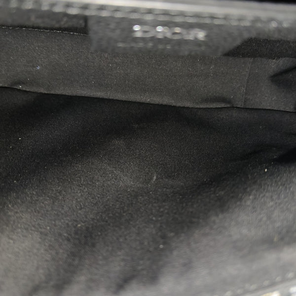 Saddle Mini Oblique Canvas Black