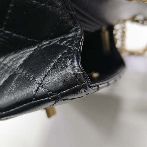 2.55 224 (mini) Quilted Vintage Calf Black