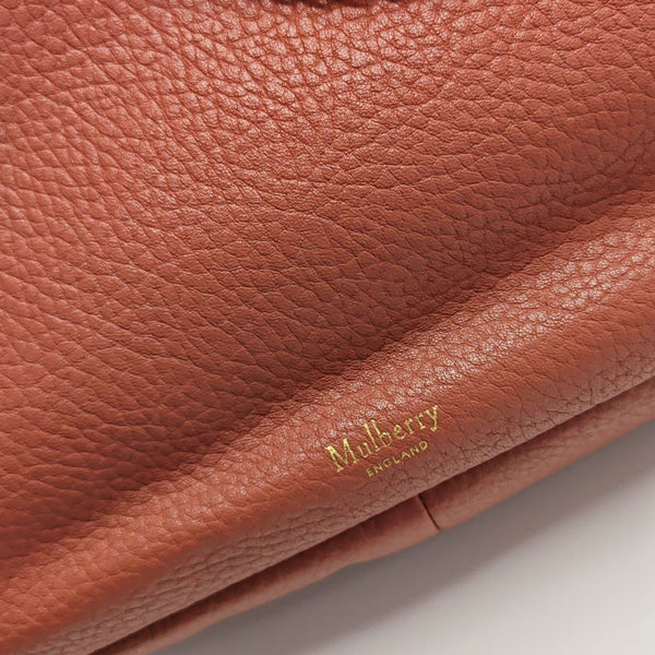 Calfskin Shoulder Bag Orange