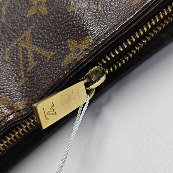 LOOPING MM Monogram Coated Canvas Brown