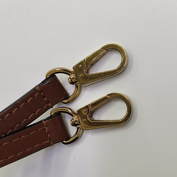 LOCKY BB Monogram Coated Canvas Brown