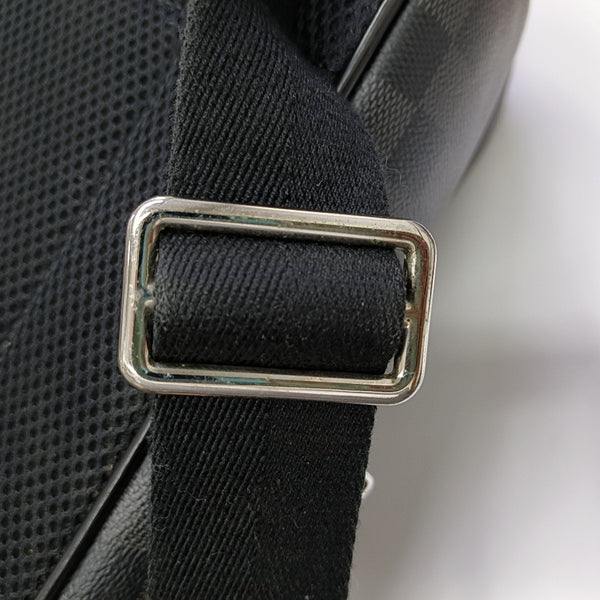Damier Graphite Coated Canvas Backpack Black
