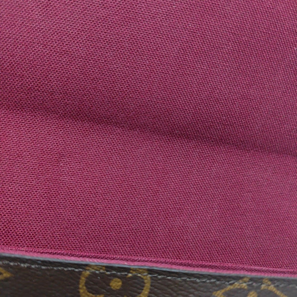 FÉLICIE Monogram Coated Canvas Brown