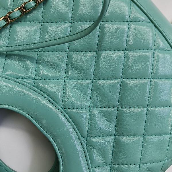 CHANEL 31 Quilted Lambskin Green