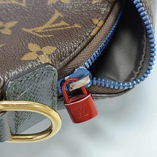 APOLLO Monogram Coated Canvas Brown