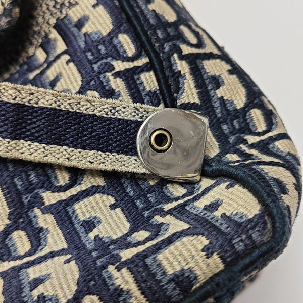 Diorcamp Large Oblique Canvas Blue