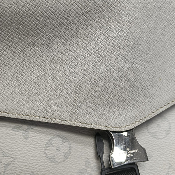 OUTDOOR Monogram Coated Canvas White