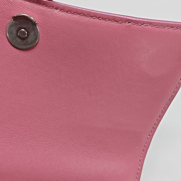 Hourglass XS Quilted Calfskin Red