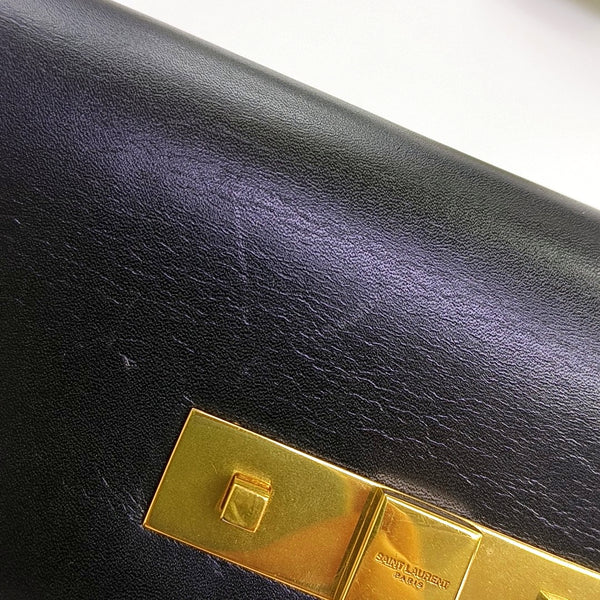 MANHATTAN Calfskin Black