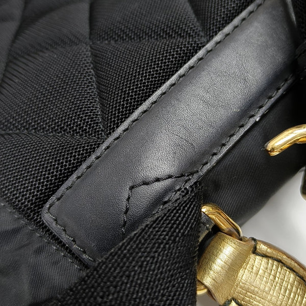 The Rucksack Nylon Black