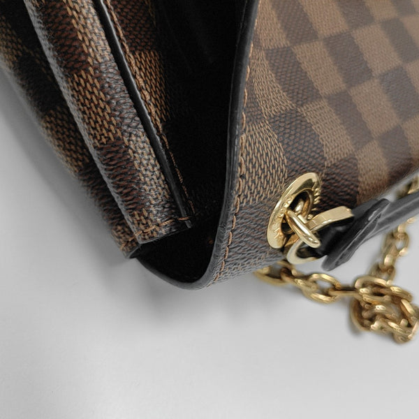 VAVIN PM Damier Ebene Coated Canvas Brown