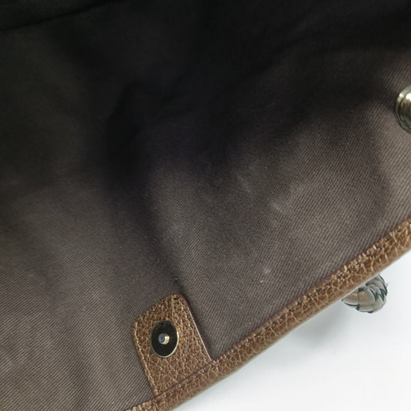 Canvas Top Handle Bag Beige