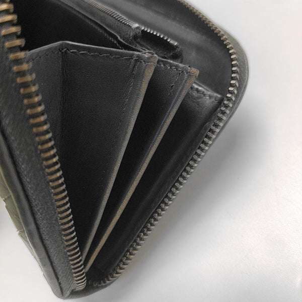 Calfskin Wallet Gray