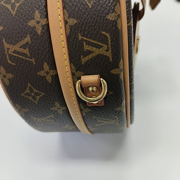 BOITE CHAPEAU PM Monogram Coated Canvas Brown