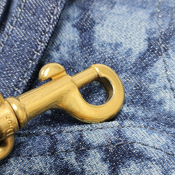 Saddle Mini Canvas Blue