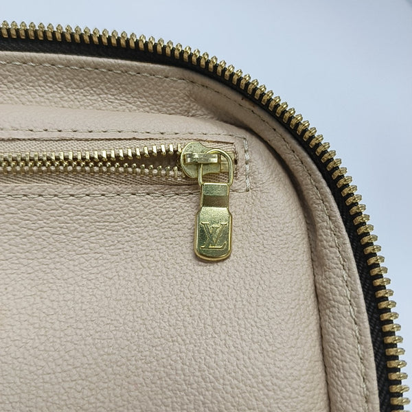 NICE Monogram Coated Canvas Brown