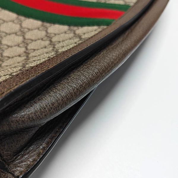 Ophidia Monogram Coated Canvas Beige