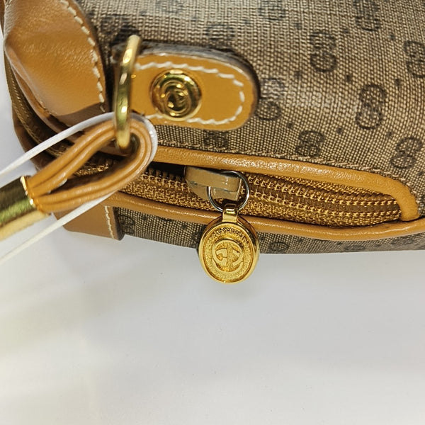 Monogram Coated Canvas Brown