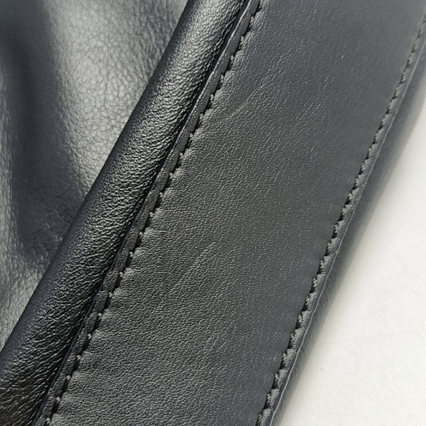 Calfskin Clutch Black
