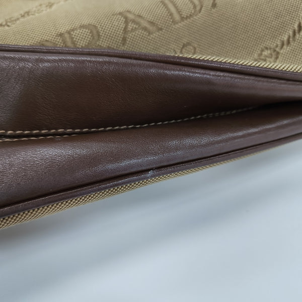 Canvas Shoulder Bag Beige