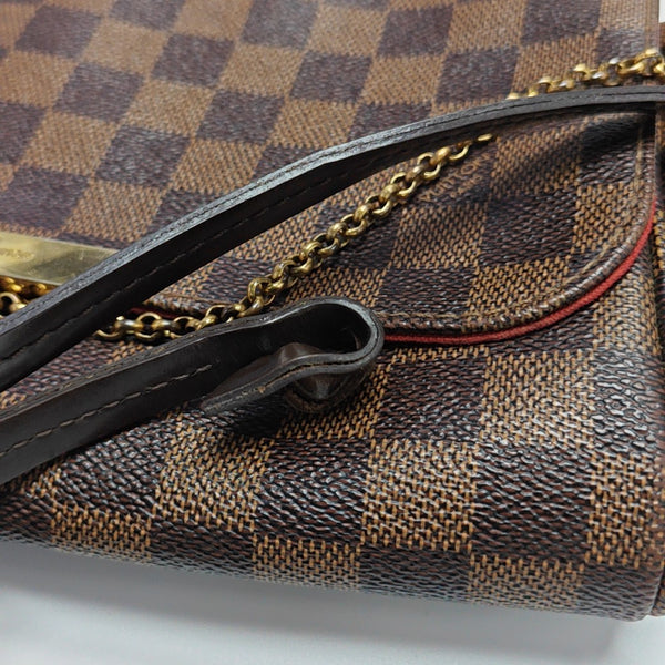 FAVORITE PM Coated Canvas Brown