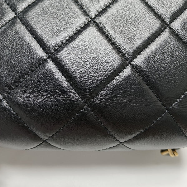 Quilted Lambskin Black