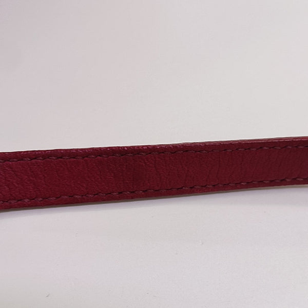 Quilted Lambskin Shoulder Bag Red
