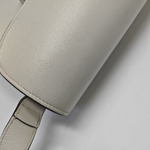 Horsebit 1955 Small Calfskin White